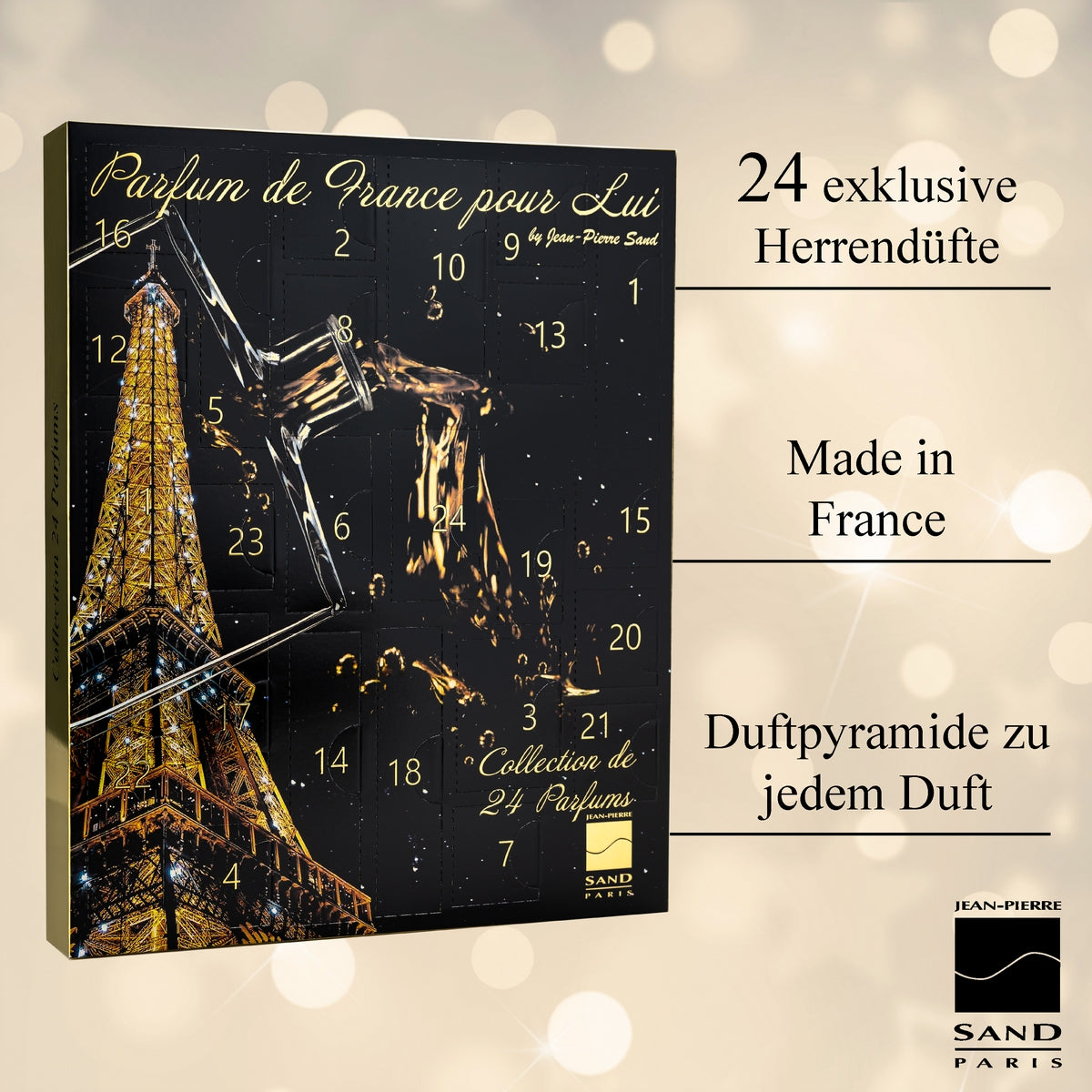 PARFUM ADVENTSKALENDER POUR Lui 24 Teilig by Jean-Pierre Sand