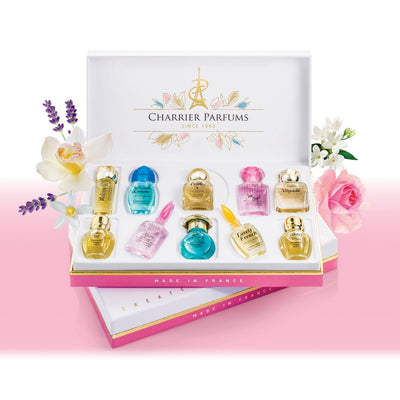 CHARRIER PARFUMS "Collection Precieuse" 10 x Eaux de Parfum Miniatures (58.8 ml) - Damenduft